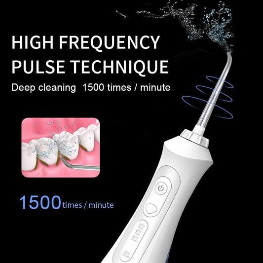 Dental Deep Cleaning Water Jet Flosser (USB Rechargeable)