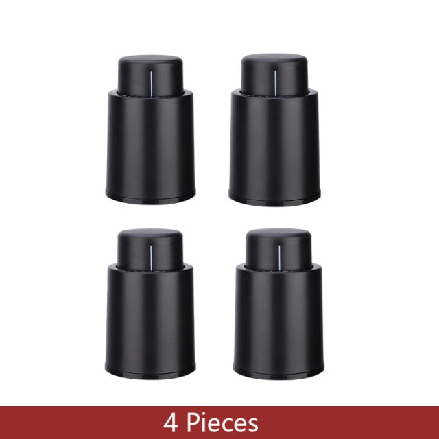 Premium Vacuum Wine Bottle Stopper (2pcs)