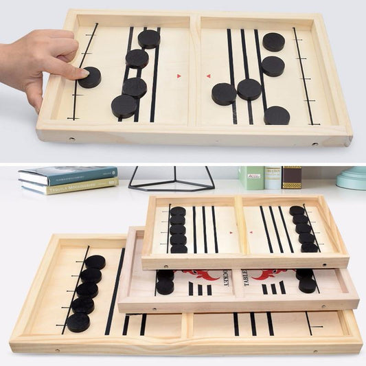 Fast-Sling™ Table Hockey Board Game