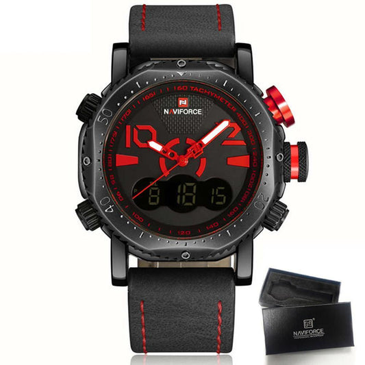 Military Casual Watch (5 colors) - Indigo-Temple