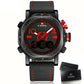 Military Casual Watch (5 colors) - Indigo-Temple