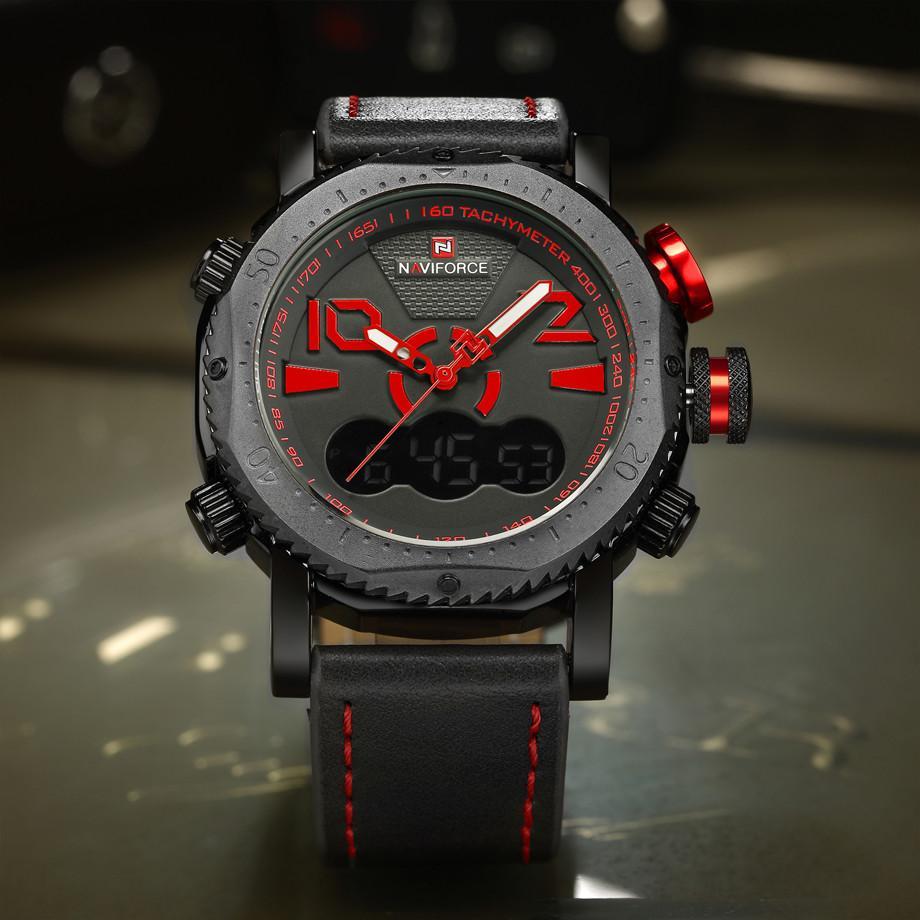 Military Casual Watch (5 colors) - Indigo-Temple