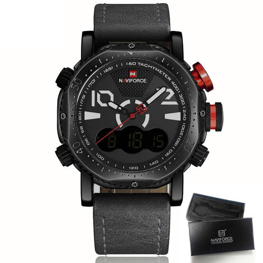 Military Casual Watch (5 colors) - Indigo-Temple