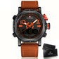 Military Casual Watch (5 colors) - Indigo-Temple