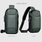 Anti-theft Waterproof Crossbody USB Bag