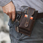 Leather Retro EDC Organizer Waist-Bag for Men