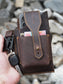 Leather Retro EDC Organizer Waist-Bag for Men