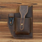 Leather Retro EDC Organizer Waist-Bag for Men