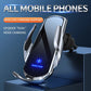 Automatic 3 in 1 Smart 15W Fast Wireless Charger Phone Mount