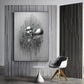 3D Metal Figure Statue Art Canvas Poster