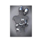 3D Metal Figure Statue Art Canvas Poster