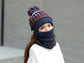 Winter Protection 3-in-1 Set (Mask,Hat,Scarf)