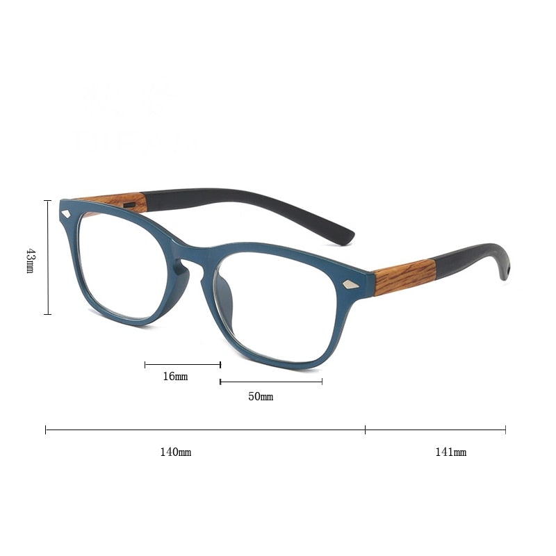 Zilead™ Wood Grain Reading Glasses