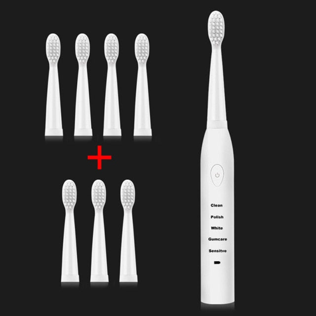 Powerful Ultrasonic Toothbrush (USB Rechargeable)