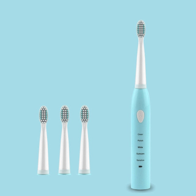 Powerful Ultrasonic Toothbrush (USB Rechargeable)