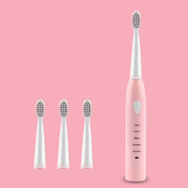 Powerful Ultrasonic Toothbrush (USB Rechargeable)