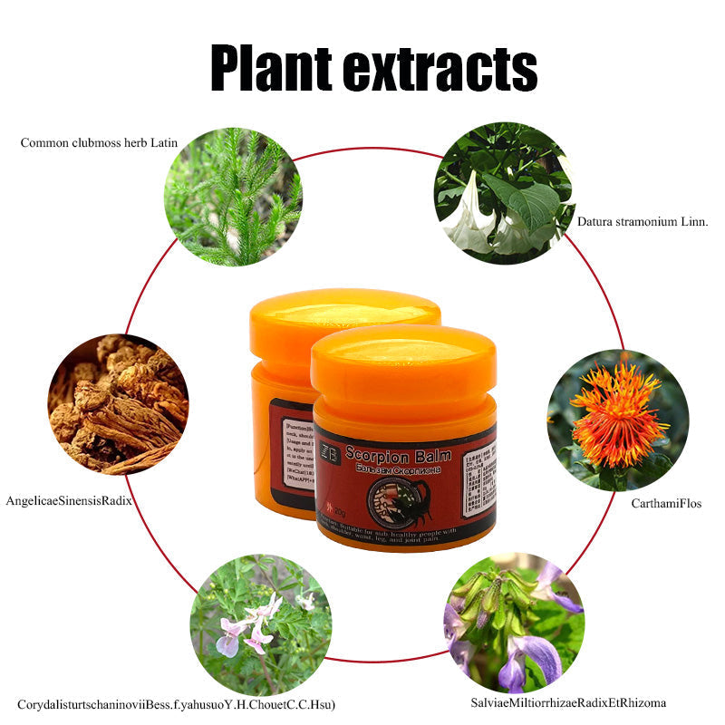 Pain-Relief Scorpion Balm Ointment