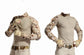 Combat Shirt With Elbow Pads (6 colors) - Indigo-Temple