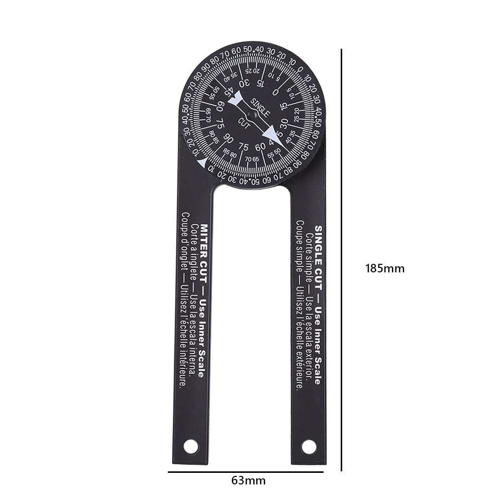 Woodworking Angle Finder Measuring Ruler