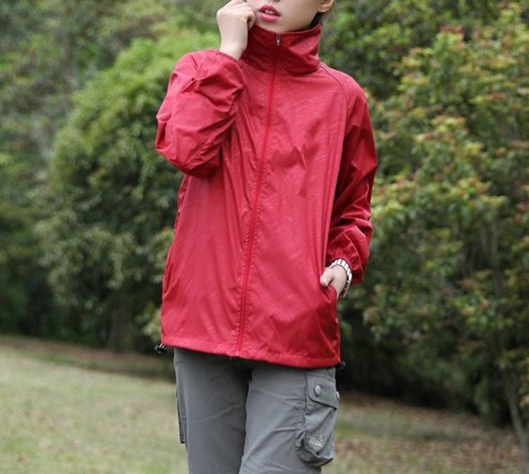 Ultra-Light EZ Packable Waterproof Windbreaker