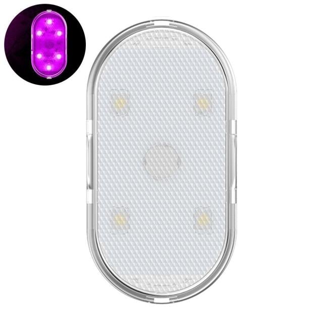 Car Interior Self-adhesive LED Sensor Light (2pcs)