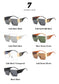 Vintage Square Rimless UV400 Sunglasses
