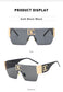 Vintage Square Rimless UV400 Sunglasses