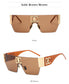 Vintage Square Rimless UV400 Sunglasses