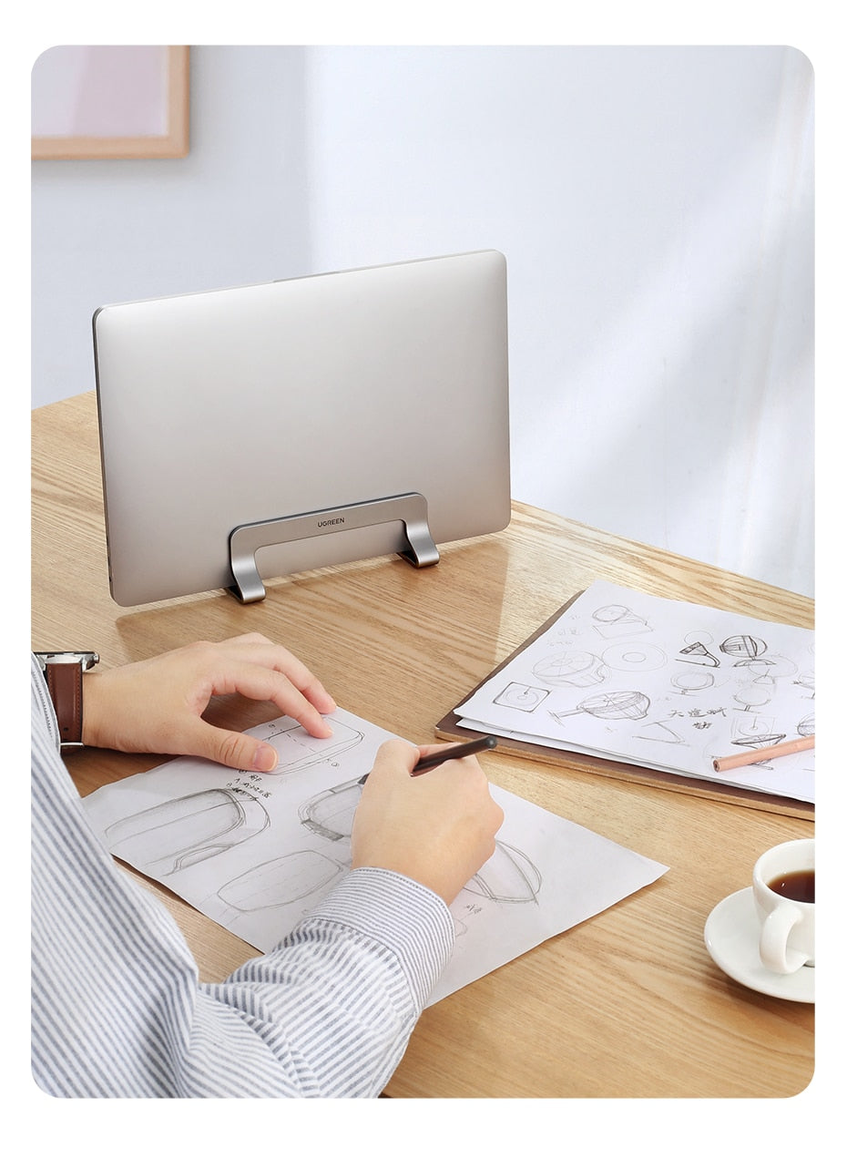 UGREEN™ Vertical Aluminum Laptop Stand Holder