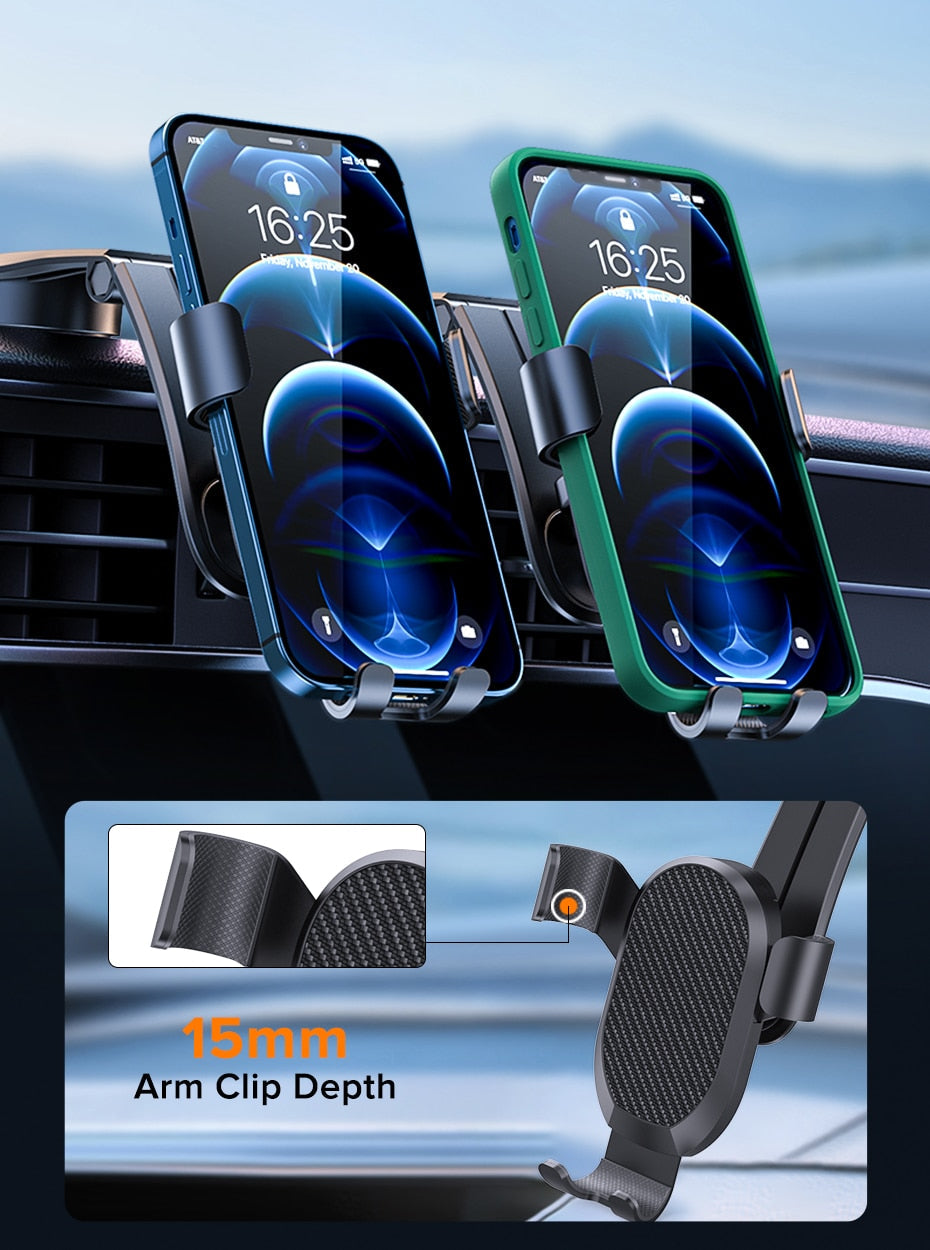 Multi-Angle Gravity Car Phone Holder