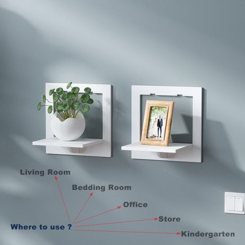 SCAFFALE™ Punch-Free Decoration Shelf Set