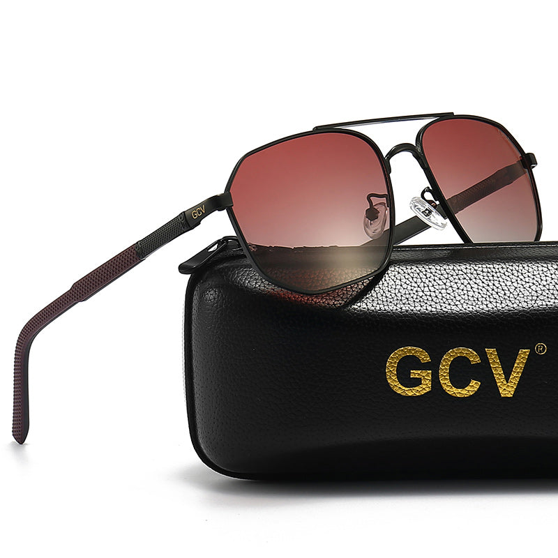 GCV™ Classic Pilot Square Polarized Sunglasses
