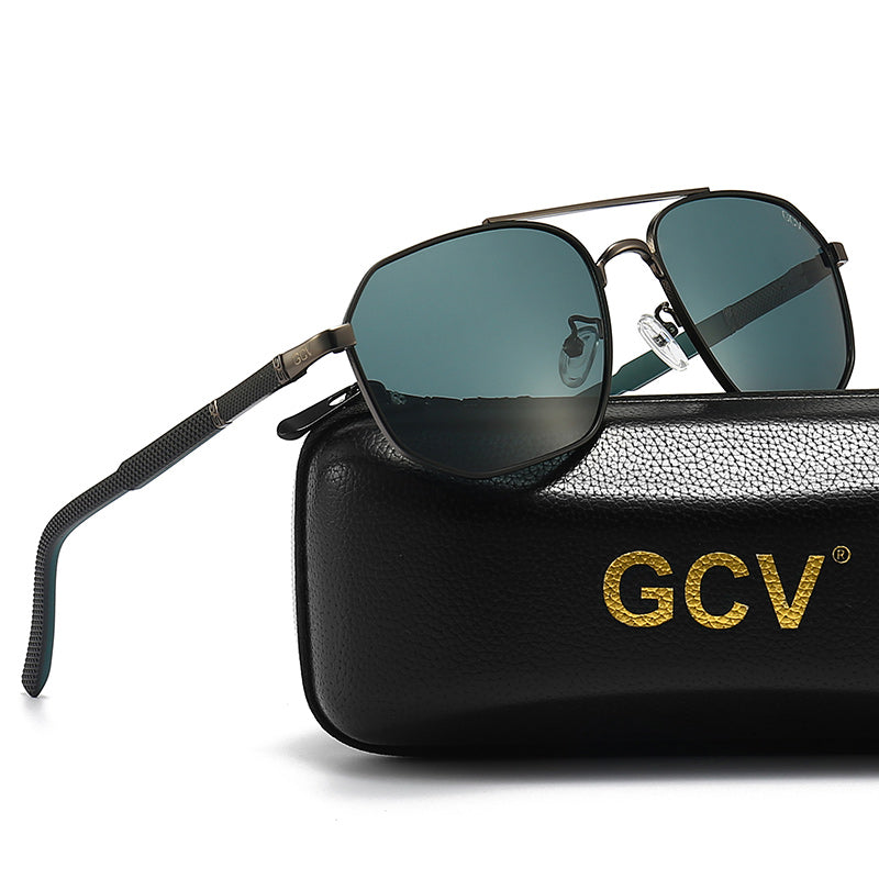GCV™ Classic Pilot Square Polarized Sunglasses