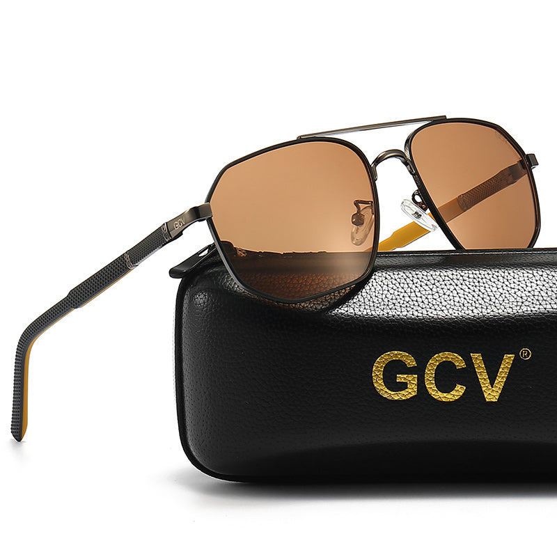 GCV™ Classic Pilot Square Polarized Sunglasses