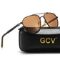 GCV™ Classic Pilot Square Polarized Sunglasses