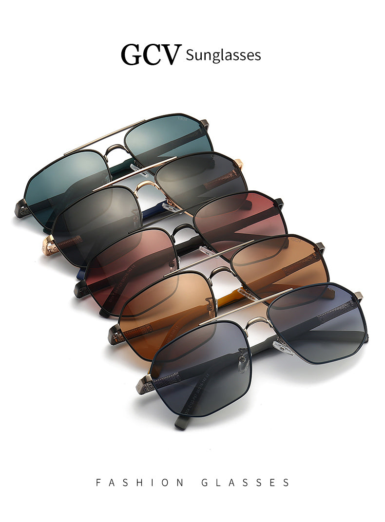 GCV™ Classic Pilot Square Polarized Sunglasses