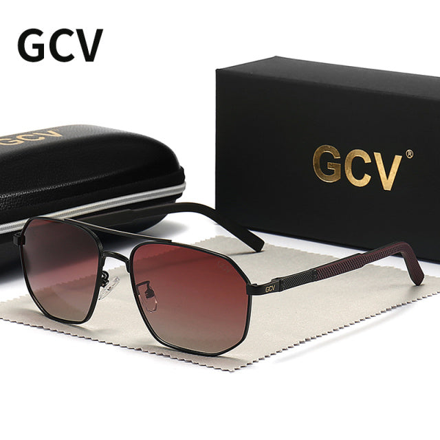 GCV™ Classic Pilot Square Polarized Sunglasses