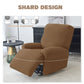 Split Design Recliner Chair Stretchy Cover