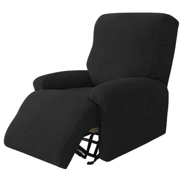 Split Design Recliner Chair Stretchy Cover