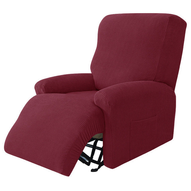 Split Design Recliner Chair Stretchy Cover