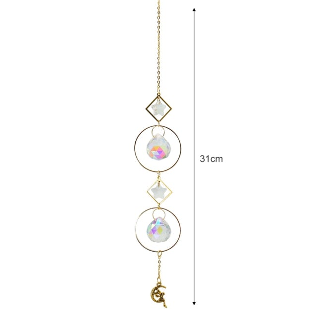 Handmade Hanging Crystal Sun Catchers