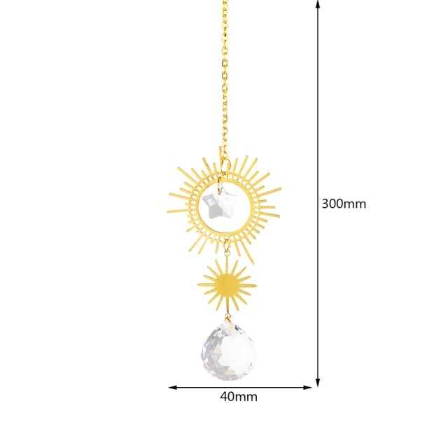 Handmade Hanging Crystal Sun Catchers