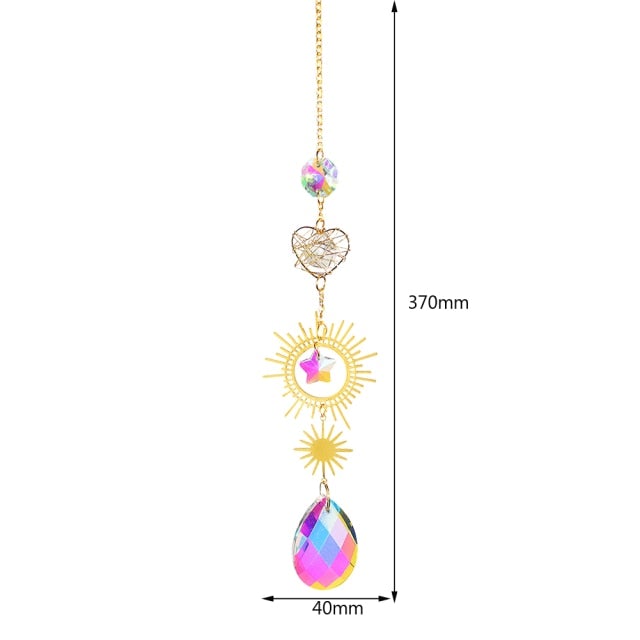 Handmade Hanging Crystal Sun Catchers