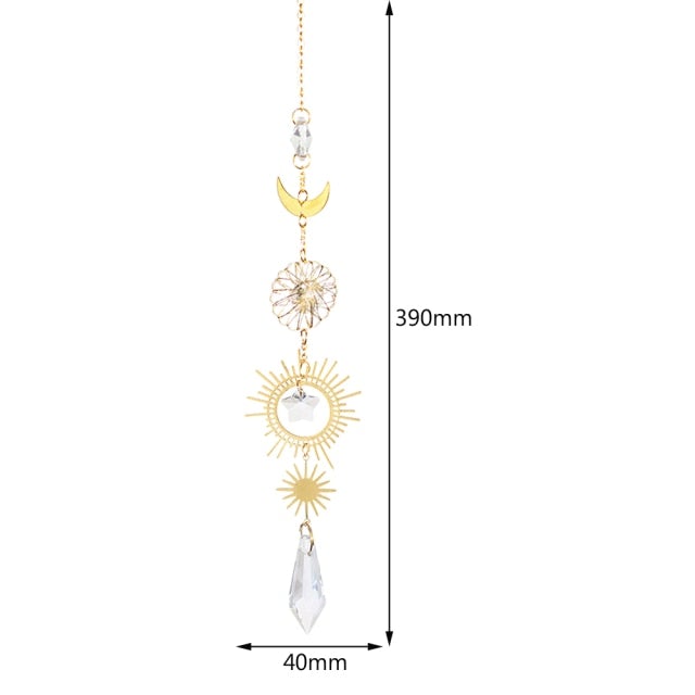 Handmade Hanging Crystal Sun Catchers