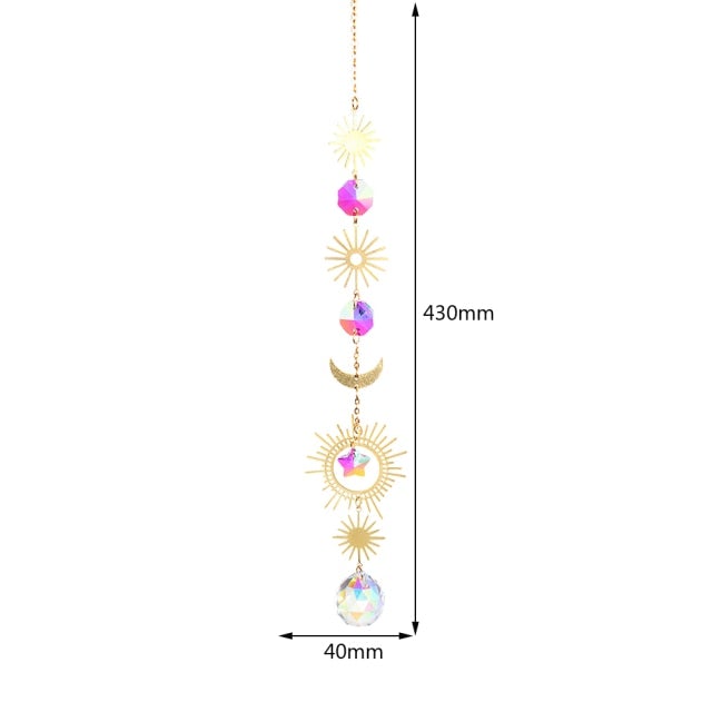 Handmade Hanging Crystal Sun Catchers