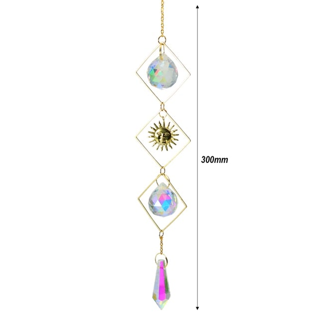 Handmade Hanging Crystal Sun Catchers