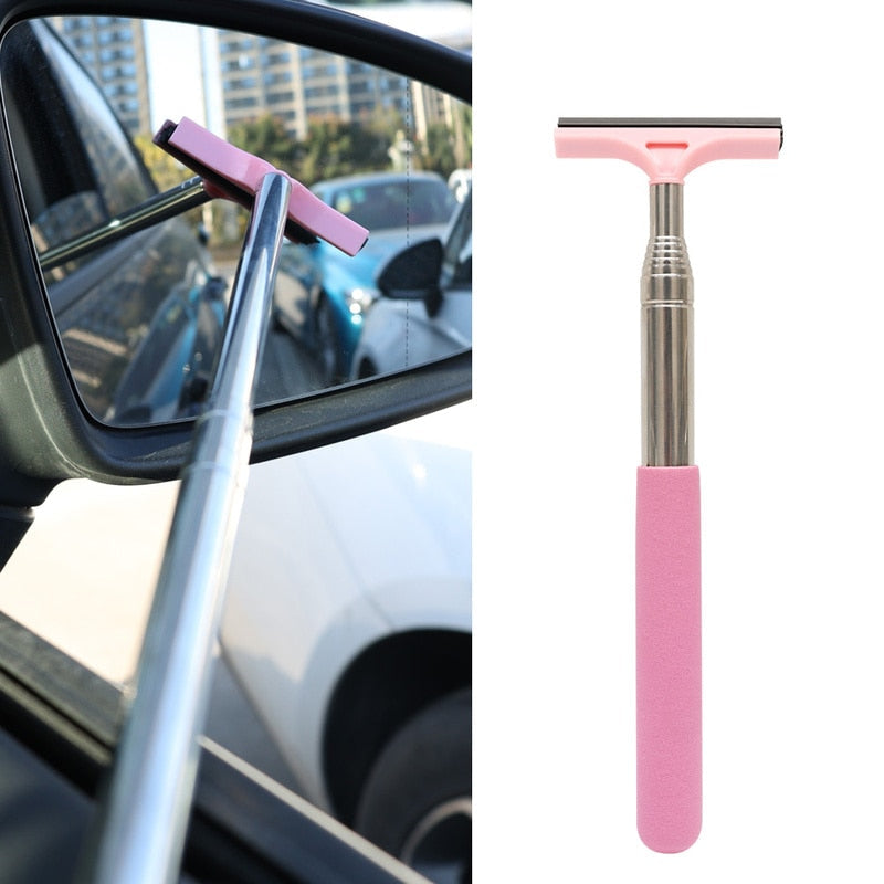 Retractable Car Mirror Wiper