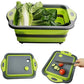 Foldable 2 in 1 Silicone Cutting Board & tub