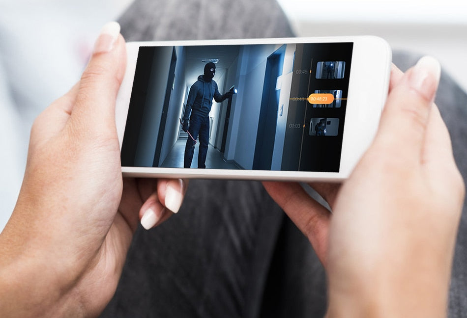 Night Vision WiFi Security Doorbell Camera Intercom