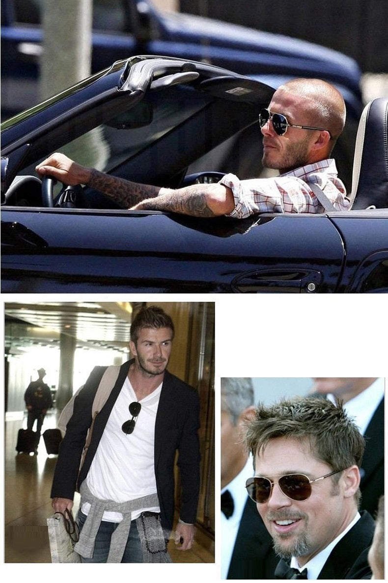 Vintage Polarized Pilot Sunglasses